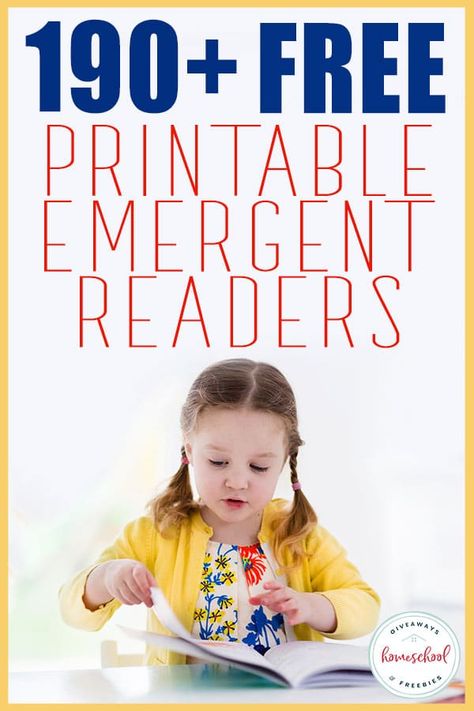 Emergent Readers Free Printables, Emergent Readers Free, Emergent Readers Kindergarten, Reading Kindergarten, Easy Reader Books, Sight Word Readers, Leveled Readers, Early Reading, Emergent Readers