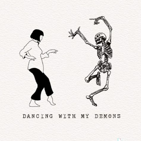 Dancing People Tattoo, My Demons, Dancing, Tattoos, Art