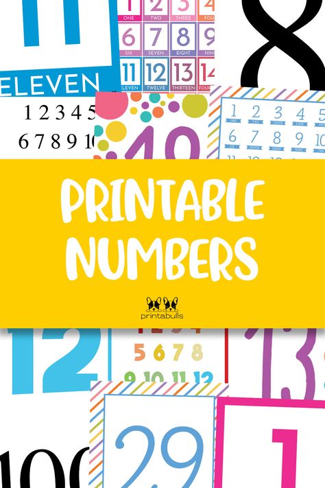 printable numbers Numbers 1 20 Free Printable, Numbers For Classroom Wall Free Printable, Numbers For Classroom Wall, Numbers 1 To 100 Free Printable, Learning Numbers 1-10 Free Printables, Free Numbers 1-20 Printables, Printable Numbers 1 - 10, Number Posters Free, Numbers Free Printable