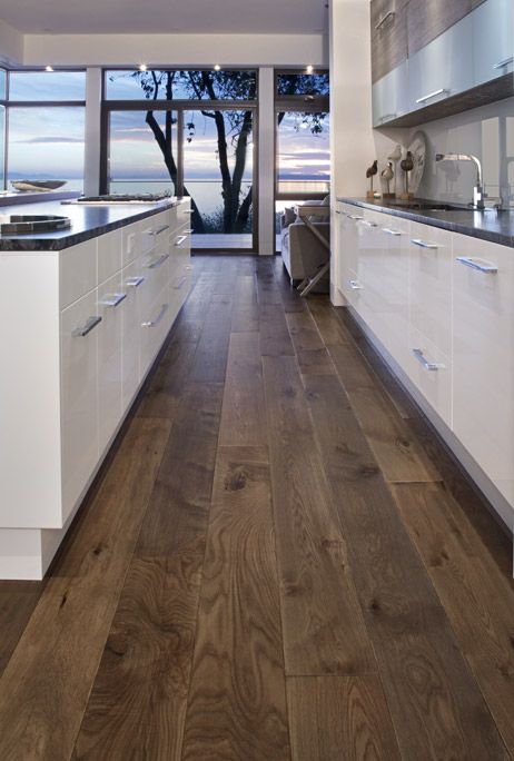 Kitchen Wood Design, Red Oak Hardwood Floors, Wood Floor Colors, Reclaimed Wood Floors, Hardwood Floor Colors, White Oak Hardwood Floors, Wood Floors Wide Plank, Oak Hardwood Flooring, Wide Plank Flooring