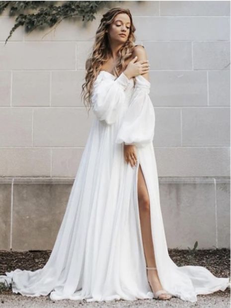 European Wedding Dresses, Draped Wedding Dress, Colored Wedding Dress, Wedding Dresses A Line, Essence Of Australia, Train Wedding, Beach Wedding Dresses, Cheap Wedding Dresses Online, Aline Wedding Dress