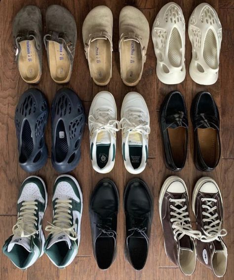 Gorpcore Shoe, Aesthetic Shoes Men, Retro Dunks, Gorpcore Shoes, Ryke Meadows, Air Jordans 1, Shoe Rotation, Foam Runners, Jordans 1