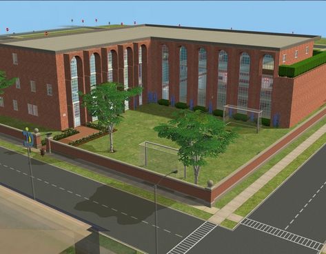 Minecraft School Ideas, Bloxburg School, Minecraft Modern City, Minecraft School, 3d Building Design, School Building Design, Sims Freeplay Houses, Minecraft House Plans, Renovation Architecture