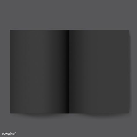 Blank book or magazine template mockup vector | premium image by rawpixel.com / Tvzsu 3d Advertisement, Blank Magazine, Folder Templates, Simple Business Cards, Card Templates Free, Spreadsheet Template, Brochure Design Template, Magazine Template, Brochure Design