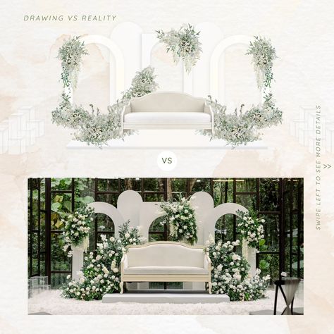 Step into the realm of enchantment with Our Fairytale Wedding Our 3D design proposal is ready to bring your dream theme to life. Share your vision with us, and let our dedicated team weave magic into every detail, making your fairytale dream a reality. From the wedding of Faiedz x Asilah Photo by : @afiqnurin.official Let us turn your dreams into reality. . For rates & packages kindly fill in the form on our website . www.rumahdusun.com.my or kindly click the link on our bio to book a consu... Hall Deco, Wedding Booth, Moodboard Wedding, Nikah Decor, Events Decorations, Turn Your Dreams Into Reality, Elegant Wedding Themes, Wedding Stage Decor, Simple Wedding Decorations