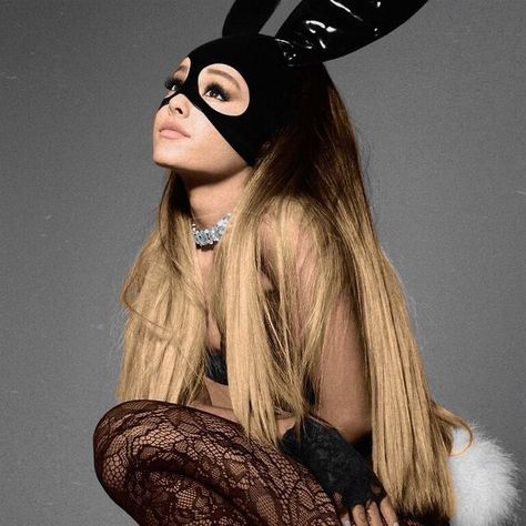 Cats Costume, Ariana Grande Album, Ariana Grande Dangerous Woman, Bunny Mask, Dangerous Woman Tour, Women's Shooting, Ariana Grande Outfits, Ariana Grande Style, Ariana Grande Wallpaper