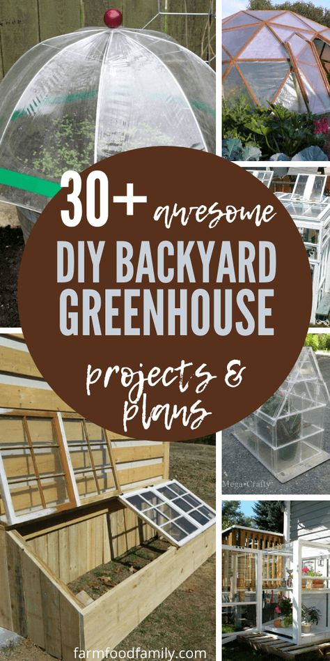 If you are looking for easy and inexpensive homemade greenhouse projects to build one in your backyard. You can use these 30+ awesome ideas. Diy Greenhouse Ideas Cheap Simple, Diy Greenhouse Cheap, Green House Ideas, Greenhouse Projects, Homemade Greenhouse, Backyard Layout, Backyard Fence, Build A Greenhouse, Commercial Landscaping