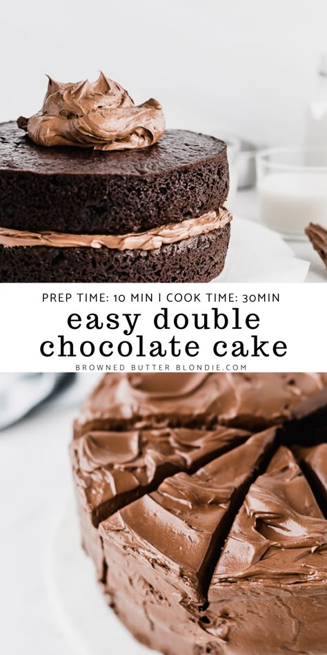 Paleo Cake Recipes, Cotter Crunch, Gluten Free Chocolate Cake Recipe, Whip Frosting, Chocolate Layer Cake Recipe, Coconut Whip, Glutenfri Baking, Dairy Free Chocolate Cake, Fudgy Cake