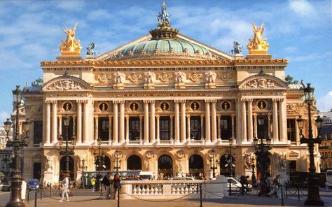 Charles Garnier, The Opera, Paris, 1861-74, Neo-Baroque Opera Populaire, Opera Garnier Paris, Paris Film, Paris Things To Do, Charles Garnier, Paris Opera House, Opera Garnier, Neo Baroque, Paris Painting