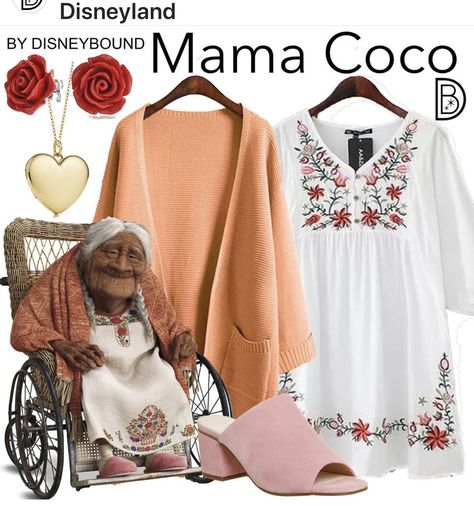 Disneybound Outfits Casual, Mama Coco, Disneybound Ideas, Disney Xmas, Disney Bound Outfits Casual, Disney Fits, Disney Best Friends, Plus Size Disney, Disney Bounds