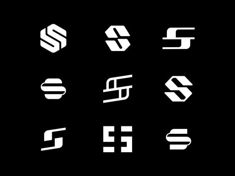 S Lettermark Exploration For Session by.  Lucas Fields Ben Oliver, S Logo Design, Fitness App, Logo Design Branding, Instagram Website, Unique Logo Design, S Logo, Minimalist Logo Design, Workout Apps