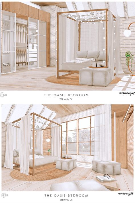 The Sims 4 CC's Cream modern bedroom. Custom Content was used. Download The Sims Resource. Download @thesimsresource  . #TS4 #growingtogether #sims4infants #sims4infant #CC #sims4cc #ccfinds #ts4cc #ts4lots #tsr #TheSimsResource #sims4 #thesims4 @Moniamay72  #architecture #thesims4builds #TSR #cc Download link : https://www.thesimsresource.com/downloads/1705136 Sims 4 Cc Decor Patreon Free, Sims 4 Covers Cc, Cream Modern Bedroom, The Sims 4 Cc Furniture Luxury, Chairs Sims 4 Cc, Minimalist Cc Sims 4, Sims Cc Luxury, Sims 4 Cc White Furniture, Sims4 Cc Home Decor