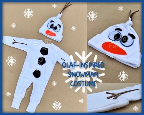 Olaf Inspired Snowman Costume for Baby and Infant Size Newborn-18 Months, Snowman Costume, Snowman Outfit, Olaf Costume, Halloween Costume - Etsy Infant Olaf Costume, Diy Olaf Costume Baby, Baby Olaf Costume, Stroller Costume, Olaf Hat, Snowman Outfit, Olaf Costume, Snowman Costume, Olaf Snowman