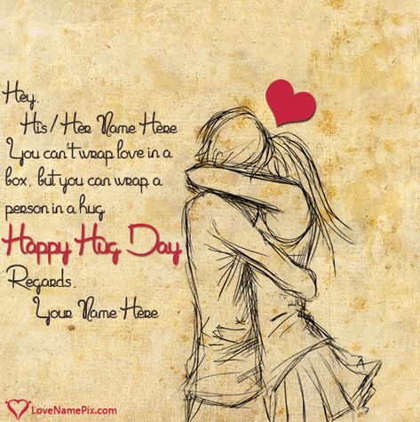 Write your names on unique Romantic Couple Happy Hug Day images in quick time.We have a best collection of beautiful high resolution Hug Day images with best quotes specially designed to express your feelings and love in best way.Just write your good name on Romantic Couple Happy Hug Day picture and generate your photo in easiest way.You can send and use your name images for facebook profile dps as well. Hug Day Pictures, Priest Jokes, Happy Hug Day Images, Hug Day Quotes, Hug Day Images, Lovers Hug, Romantic Hug, Images For Facebook Profile, Happy Valentines Day Pictures