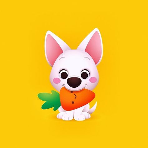 Jerrod Maruyama on Instagram: "Happy National Puppy Day! #jerrodmaruyama #disney #cute #kawaii #bolt #nationalpuppyday #artistsoninstagram #dog #puppy" Disney Bolt, Bolt Disney, Force Sensitive, Jerrod Maruyama, Disney Cute, Puppy Day, National Puppy Day, Geek Chic, Freelance Illustrator