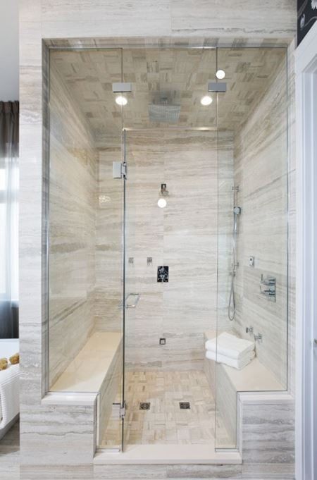 Bathroom Shower Design, Bathroom Black, Master Shower, Steam Shower, Steam Showers Bathroom, Spa Decor, Bathroom Remodel Shower, Downstairs Bathroom, Bathroom Reno