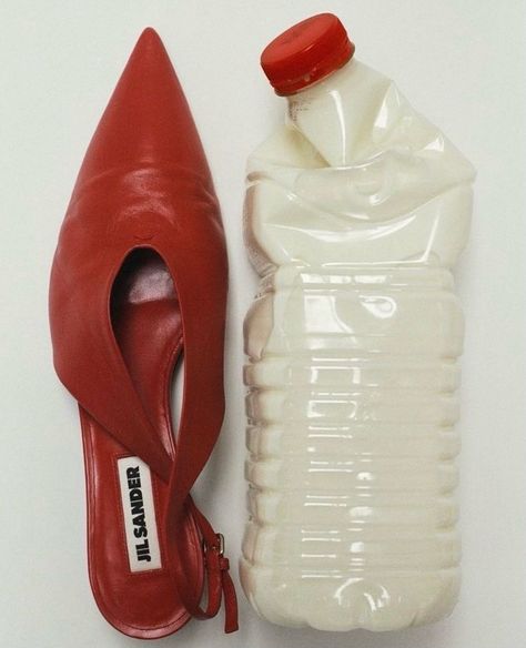 Fashion Still Life, Harper’s Bazaar, New Paris, Red Aesthetic, Harpers Bazaar, Photography Inspo, Red Shoes, Still Life Photography, Jil Sander