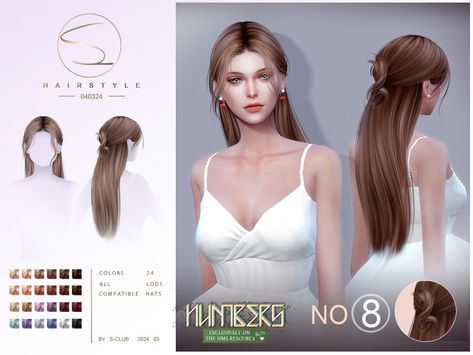 Sims Hair Updo, Sims 4 Cc Hair Alpha Ponytail, Sims 4 Half Up Hair, Sims 4 Cc Ariana Grande Hair, Sims 4 Female Hair Alpha, Sims 4 Mods Hair Women, Sims 4 Hair Updo, Daylifesims Sims 4 Hair, Sims 4 Cc Hair Ponytail