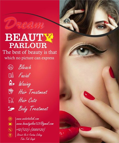 Salon Board, Beautiful Bridal Makeup, Beauty Salon Posters, Logo Nail, Flex Design, Makeup Ads, Facial Waxing, Nail Art Salon, Yard Cards