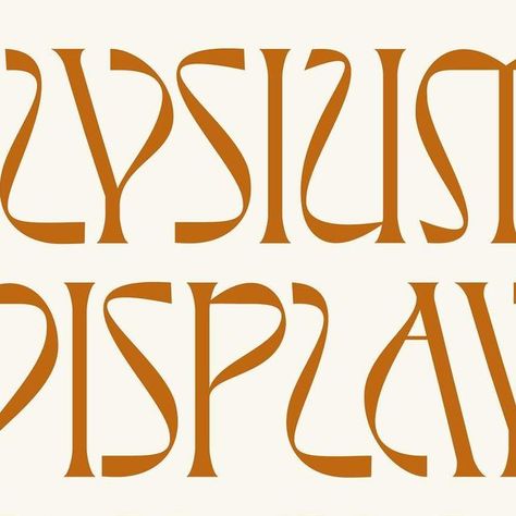 Tropical Type on Instagram: "New typeface “Elysium” out now.
This modern display font has a combination of bold curves with sharp angular details. This creates ( in my opinion) a kind of futurism/nostalgia juxtaposition which I think is pretty cool.
$16 full commercial use! 
Enjoy!

#font #typography #typeface #lettering" Typography Typeface, Font Typography, Display Typeface, In My Opinion, Display Font, Futurism, My Opinions, Pretty Cool, Typography