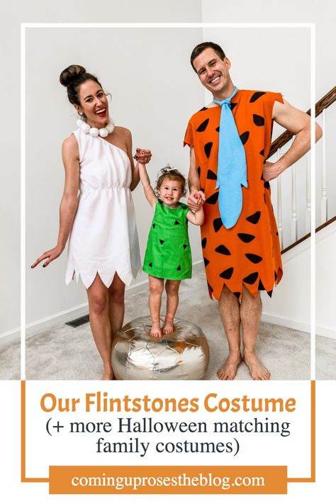 Our Flintstones family costume reveal and more matching family Halloween costume ideas from Amazon! Flintstones Family Costume, Matching Family Costumes, Flintstone Family, Flintstones Halloween Costumes, Matching Family Halloween Costumes, Family Costume Ideas, Flintstones Costume, Family Halloween Costume Ideas, Halloween Poems