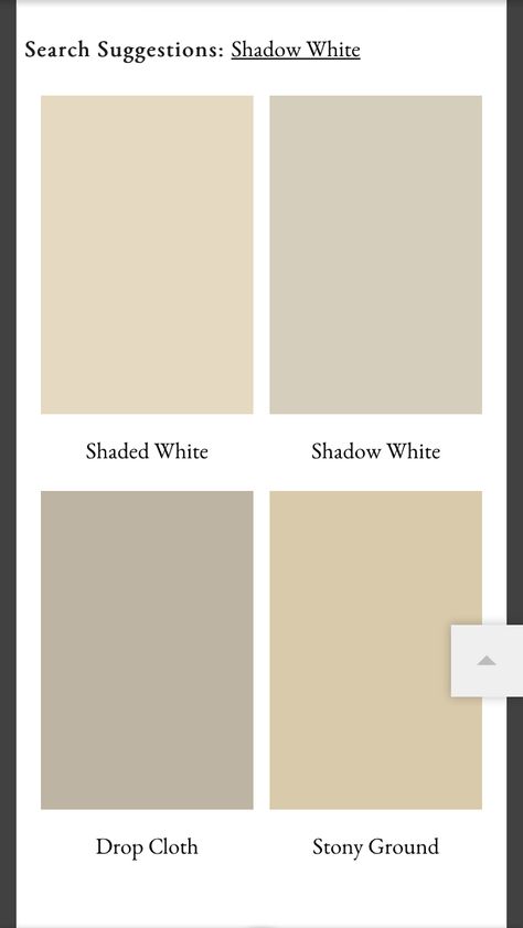 Farrow & Ball - Shadow White Shadow White Farrow And Ball, Farrow And Ball Living Room, Wall Colours, Living Room Refresh, Ball Ideas, House White, Exterior Paint Colors For House, Trendy Living Rooms, Room Refresh