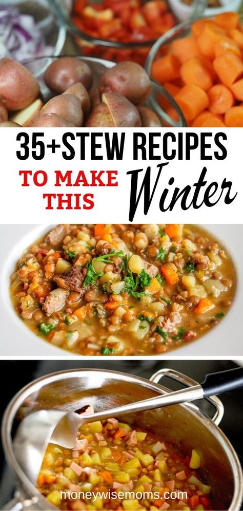 Winter Stew Recipes, Winter Stew, Recipes Using Chicken, Slow Cooker Stew Recipes, Stew Recipes Crockpot, Healthy Stew, Stew Dinner, Winter Stews, Stew Chicken