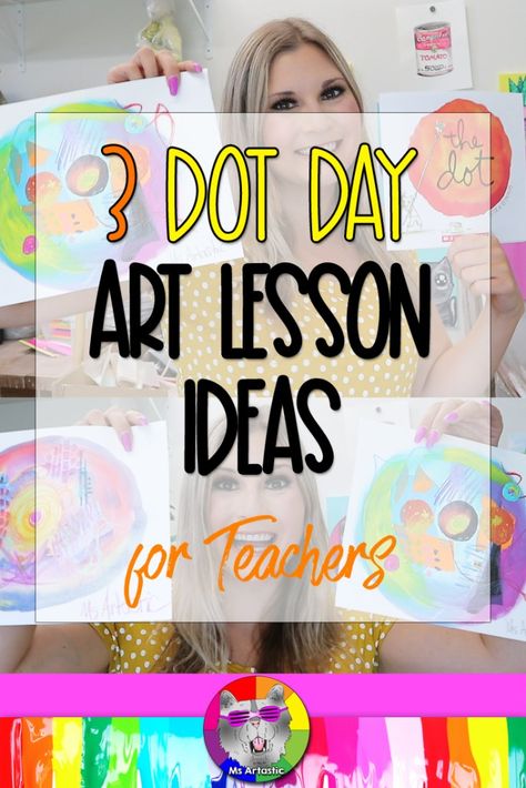 Dot Day Art Projects, Dot Day Art, Coffee Filter Art, Peter H Reynolds, Stem Classes, International Dot Day, Art Projects Ideas, Back To School Art, Maker Space