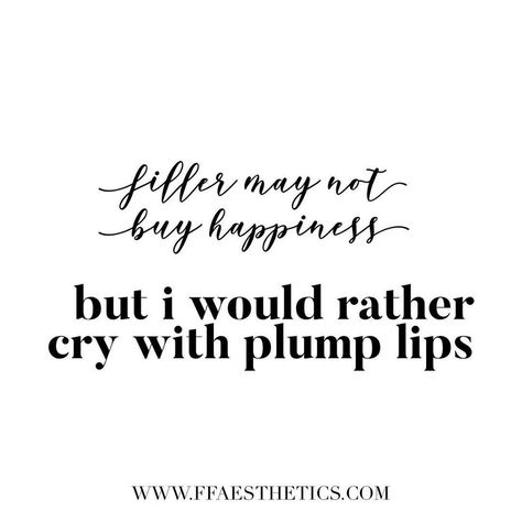 Lip Filler Quotes Funny, Aesthetic Nurse Injector Logo, Dermal Fillers Quotes, Lip Filler Captions Instagram, Lips Captions, Med Spa Quotes, Medspa Quotes, Lip Filler Quotes, Botox Funny