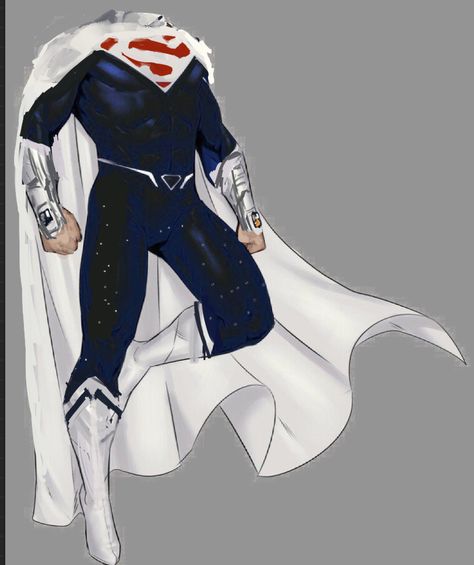 Kryptonian Suit Design, Lord Superman, Kryptonian Oc Male, Superman Suit Designs, Superman Suits Concept, Kryptonian Oc, Black Kryptonian Oc, Justice Lords, Kryptonian Armor Concept Art