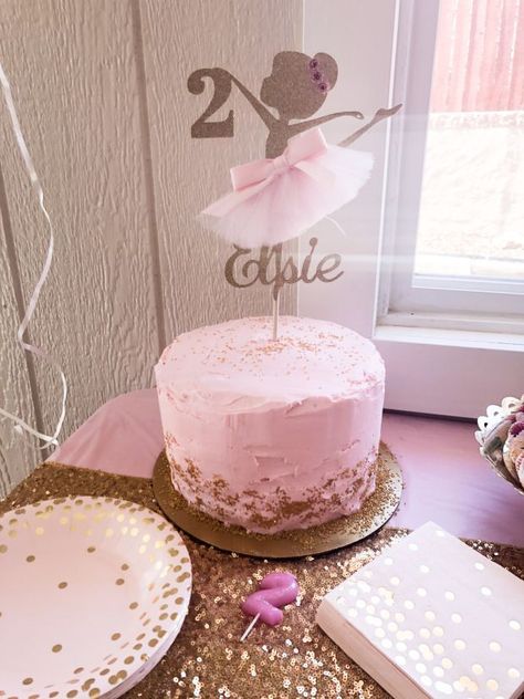 Tutu two Ballerina birthday cake Ballerina party Pink and gold birthday Tutu Cute Birthday Party, Tutu Birthday Cake, Ballerina Birthday Party Cake, Cake Ballerina, Ballerina Party Theme, Ballerina Birthday Cake, Tutu Birthday Party, Tutu Cakes, Ballet Birthday Party