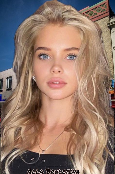 Alla Bruletova 🇷�🇺 Blonde Hair And Blue Eyes, Blonde With Blue Eyes, Looks Pinterest, Blonde Hair Inspiration, Blonde Hair Blue Eyes, Long Blonde, Long Blonde Hair, American Beauty, Blonde Beauty