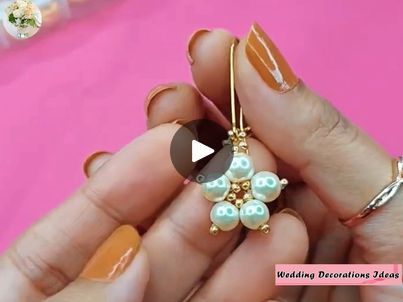 How to Make Easy Pearl Seed Bridal Earrings | How to Make Easy Pearl Seed Bridal Earrings | By Wedding Decoration Ideas Wedding Decoration Ideas, 1k Views, Bead Jewellery, Wedding Decoration, Bridal Earrings, Decoration Ideas, Make It Simple, Beading, Wedding Decorations