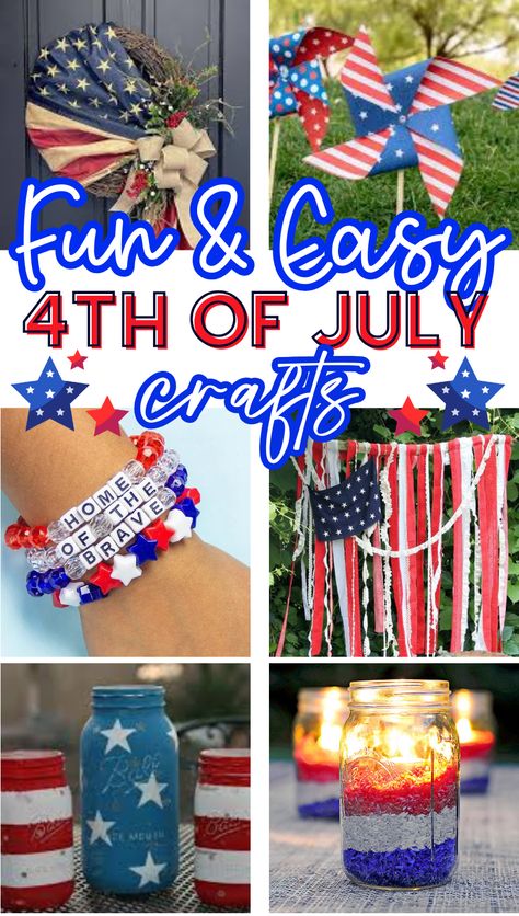 Fun and Easy Memorial Day and 4th of July Crafts Whether you’re hosting a backyard barbecue, attending a parade, or simply gathering with loved ones, adding a personal touch to your decorations and activities can elevate the spirit of these special days. DIY | Decoration | Inspiration | Ideas | DIY Fourth of July Crafts | Fourth of July Crafts for Adults | Patriotic Decorations DIY | Patriotic Decorations | Patriotic Crafts Diy Patriotic Decor, 4th Of July Crafts, Flag Crafts, Fourth Of July Decorations, Celebration Ideas, Patriotic Crafts, Patriotic Decor, Work Diy, 4th Of July Celebration