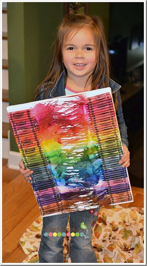 100th Day Of School Project, 100 Days Of School Project Kindergartens, 100 Day Project Ideas, School Project Ideas, 100 Días De Clases, 100th Day Of School Crafts, 100s Day, 100 Day Of School Project, Melted Crayon Art