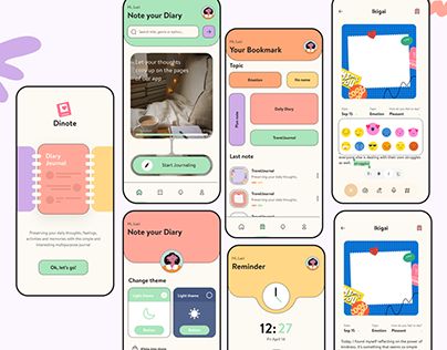 Journal App Design, Diary App Design, Memo App, Powerpoint Game Templates, Safety App, Diary App, Journal App, Ios App Design, Mobile Project