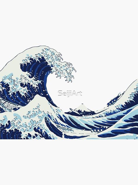 Tato Phoenix, No Wave, Cyanotype Print, Wave Drawing, Waves Print, Look Wallpaper, The Great Wave, Waves Wallpaper, Tumblr Stickers