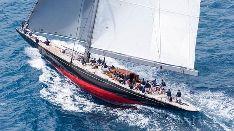 The time has never been better to own a J Class yacht with several of the iconic yachts currently on the market. We take a look at the top reasons to own a J Class yacht J Class Yacht, Sailboat Racing, Explorer Yacht, Monaco Yacht Show, Classic Sailing, Yacht Racing, Modern Rainbow, Never Been Better, Bigger Boat