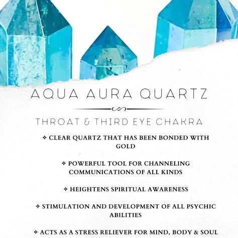 Aqua Aura Crystal, Blue Aura Quartz, Aqua Aura Quartz, Blue Aura, Aqua Aura, Aura Crystals, Gemstone Meanings, Crystal Therapy, Turquoise Crystal