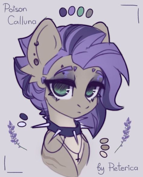 Bat Pony Oc, Bat Pony, Spiked Choker, Pony Oc, Pony Creator, Inverted Cross, Mlp Oc, Mlp Art, Mlp Fan Art