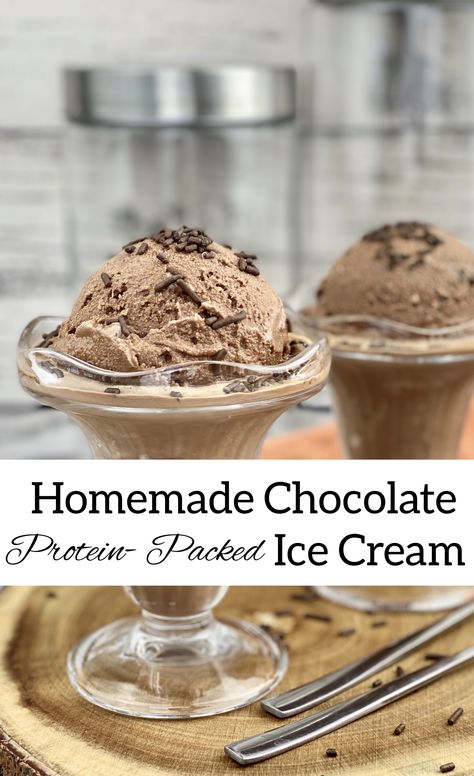 Chocolate Protein Ice Cream Recipe, Protein Ice Cream Ice Cream Maker, Protein Ice Cream In Ice Cream Maker, Low Fat Homemade Ice Cream, Chocolate Cottage Cheese Ice Cream, Low Fat Ice Cream Recipe, Protein Powder Ice Cream, Chocolate Protein Ice Cream, 2024 Diet