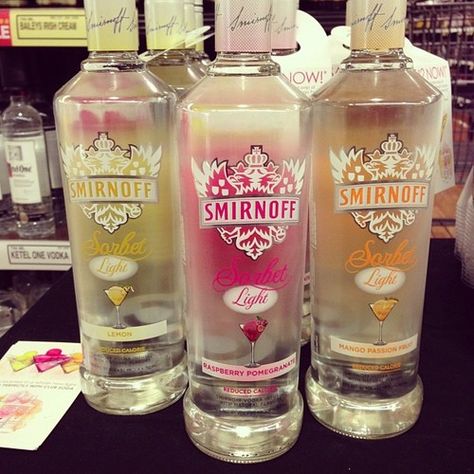 sorbet Ketel One Vodka, Pretty Alcoholic Drinks, Alcohol Aesthetic, Alcohol Bottles, Pretty Drinks, Puff And Pass, Yummy Drinks, Girly Things, Liquor