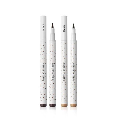 Amazon.com : Marine Forest Freckle Pen 2 Colors Waterproof Long Lasting Quick Dry Small Spot Natural Like Face Freckle Makeup Pen, Dark Brown and Light Brown, Upgrade Design : Beauty & Personal Care Freckle Makeup, Freckle Pen, Hypoallergenic Makeup, Sunkissed Makeup, Freckles Makeup, Fake Freckles, Tinted Eyebrow Gel, Makeup Pen, Faux Freckles