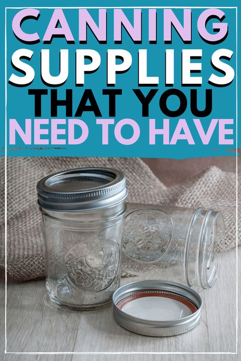 Canning Supplies: Everything You Need to Get Started » Homesteading Where You Are Fig Butter, Must Have Home, Easy Strawberry Jam, Canning Equipment, Canning Rack, Low Acid Recipes, Strawberry Jam Recipe, Canning Supplies, Water Bath Canning