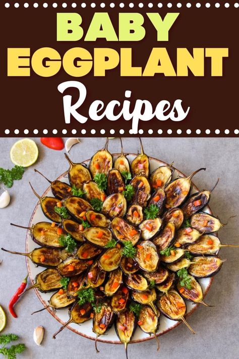 Little Finger Eggplant Recipes, Patio Eggplant Recipes, Tiny Eggplant Recipes, Baby Eggplant Recipes Simple, Mini Eggplant Recipes Easy, Small Eggplant Recipes Easy, Fairy Eggplant Recipes, Fingerling Eggplant Recipes, Fairytale Eggplant Recipes