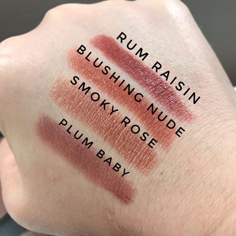 Revlon Smoky Rose, Rum Raisin Revlon, Rum Raisin Lipstick, Revlon Rum Raisin, Revlon Lipstick Swatches, Revlon Lipstick Shades, Rimmel Lipstick, Nude Lipstick Shades, Revlon Lip