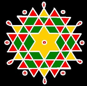 Kolangal: Kolam No.173 Wall Drawing Simple, Aishwarya Kolam, Songs In Tamil, Rangoli Photos, Lord Narasimha, Dot Rangoli, Rangoli Designs Photos, Easy Rangoli Designs Diwali, Simple Rangoli Designs Images