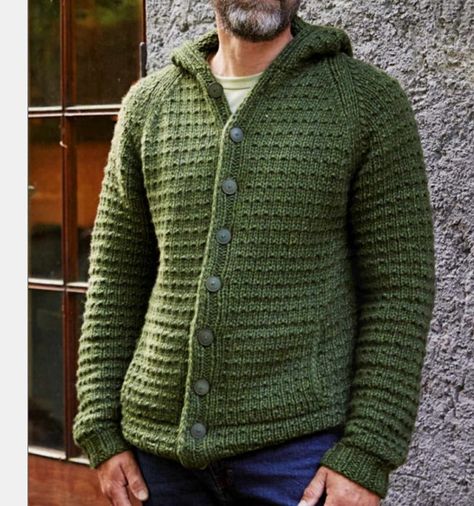 Crochet Hoodies, Coat Knitting Pattern, Summer Staycation, Crochet Hoodie, Hoodie Ideas, Hoodie Pattern, Hooded Jacket Men, Cardigan Pattern, Mens Hooded