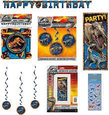 Amazon.com: Jurassic World Birthday Party Supplies Decoration Bundle includes Happy Birthday Banner, Swirl Hanging Decorations, Door Poster : Toys & Games Jurassic World Birthday Party, Paper Bunting Banner, Jurassic World Birthday, Birthday Photo Background, Dinosaur Birthday Party Decorations, 16th Birthday Decorations, Garland Wedding Decor, Paper Bunting, Door Poster