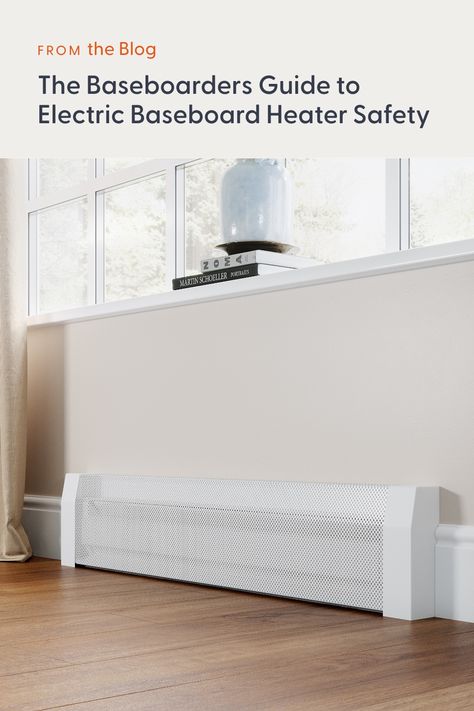 Ready for a safer heating experience? Here’s how to put electric baseboard heater safety first and enhance your aesthetic with help from Baseboarders® heater covers. #linkinbio Curtain With Baseboard Heater, Hydronic Baseboard Heaters, Electric Baseboard Heaters, Baseboard Heater Covers, Vented Gas Fireplace, Diy Home Upgrades, Home Heating Systems, Baseboard Heating, Baseboard Heater